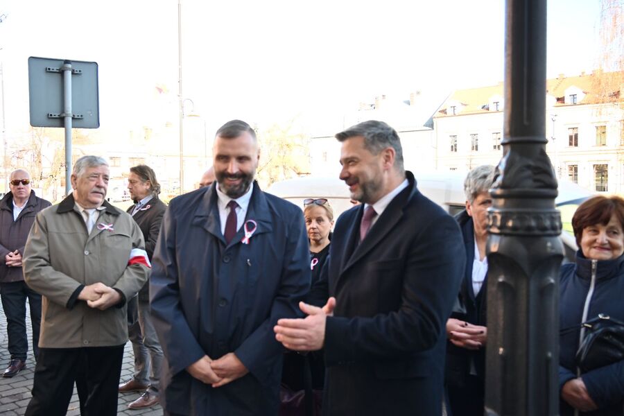 W Zatorze upamiętniono ochotników do Legionów Polskich. Fot. Janusz Ślęzak (IPN)
