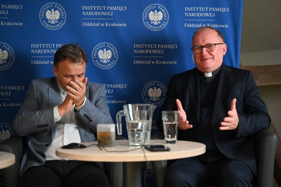 Spotkanie „Zostali na Wschodzie”. Polacy na Kresach Wschodnich po II wojnie światowej. Fot. Żaneta Wierzgacz (IPN)