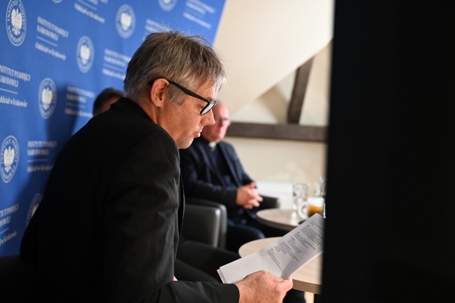 Spotkanie „Zostali na Wschodzie”. Polacy na Kresach Wschodnich po II wojnie światowej. Fot. Żaneta Wierzgacz (IPN)