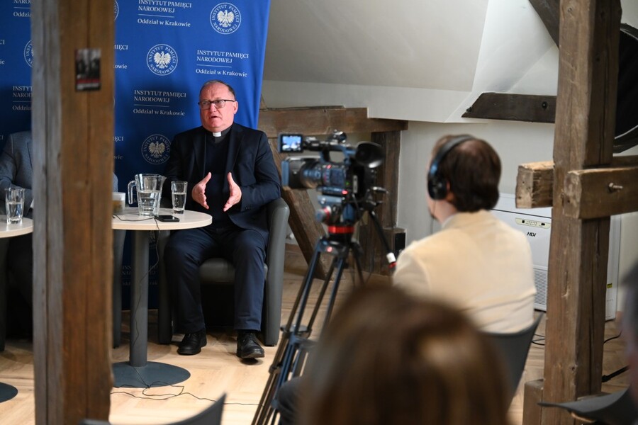 Spotkanie „Zostali na Wschodzie”. Polacy na Kresach Wschodnich po II wojnie światowej. Fot. Żaneta Wierzgacz (IPN)