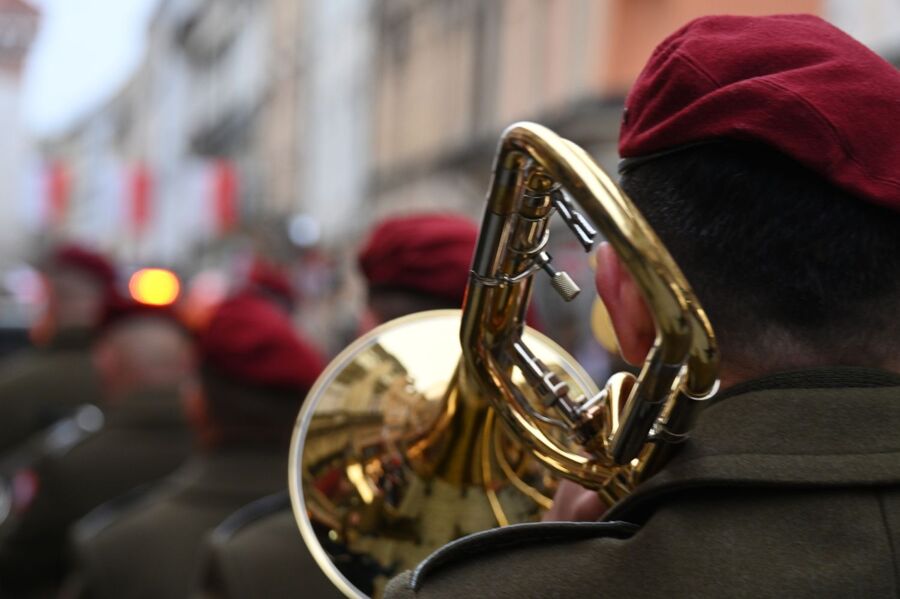 Krakowskie uroczystości z okazji Narodowego Święta Niepodległości. Fot. Janusz Ślęzak (IPN)