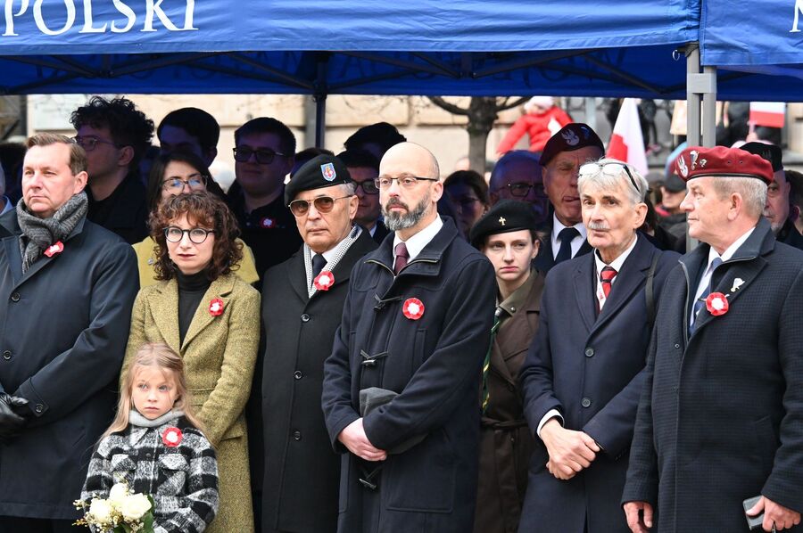 Krakowskie uroczystości z okazji Narodowego Święta Niepodległości. Fot. Janusz Ślęzak (IPN)