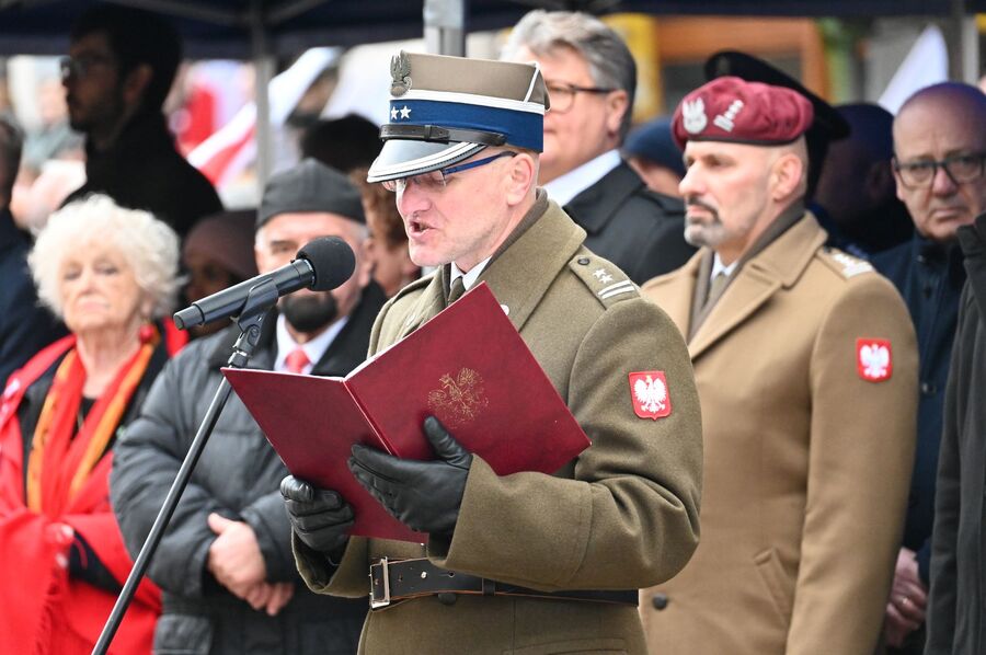 Krakowskie uroczystości z okazji Narodowego Święta Niepodległości. Fot. Janusz Ślęzak (IPN)