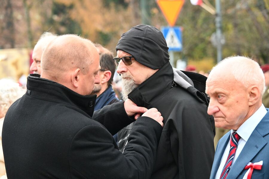 Krakowskie uroczystości z okazji Narodowego Święta Niepodległości. Fot. Janusz Ślęzak (IPN)