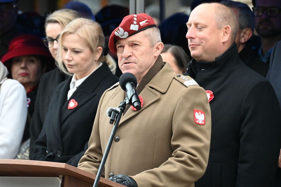 Krakowskie uroczystości z okazji Narodowego Święta Niepodległości. Fot. Janusz Ślęzak (IPN)