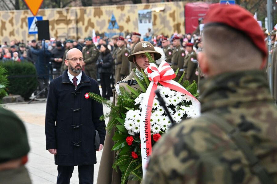 Krakowskie uroczystości z okazji Narodowego Święta Niepodległości. Fot. Janusz Ślęzak (IPN)