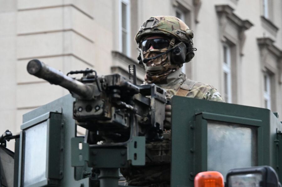 Krakowskie uroczystości z okazji Narodowego Święta Niepodległości. Fot. Janusz Ślęzak (IPN)