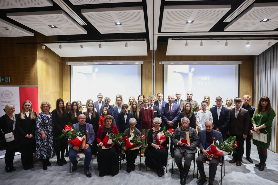Gala XIV edycji nagrody Świadek Historii. Fot. Sławek Kasper (IPN)