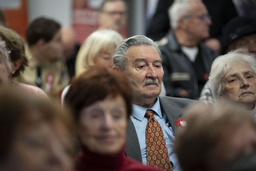Otwarcie wystawy w Domu Polskim w Budapeszcie. Fot. Agnieszka Masłowska (IPN)