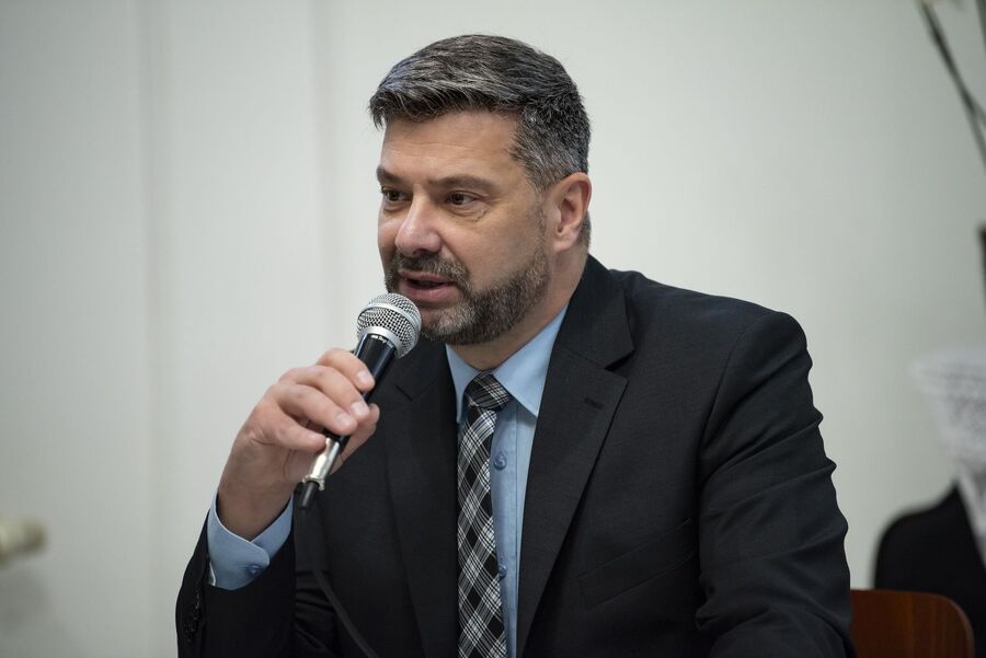 Otwarcie wystawy w Domu Polskim w Budapeszcie. Fot. Agnieszka Masłowska (IPN)