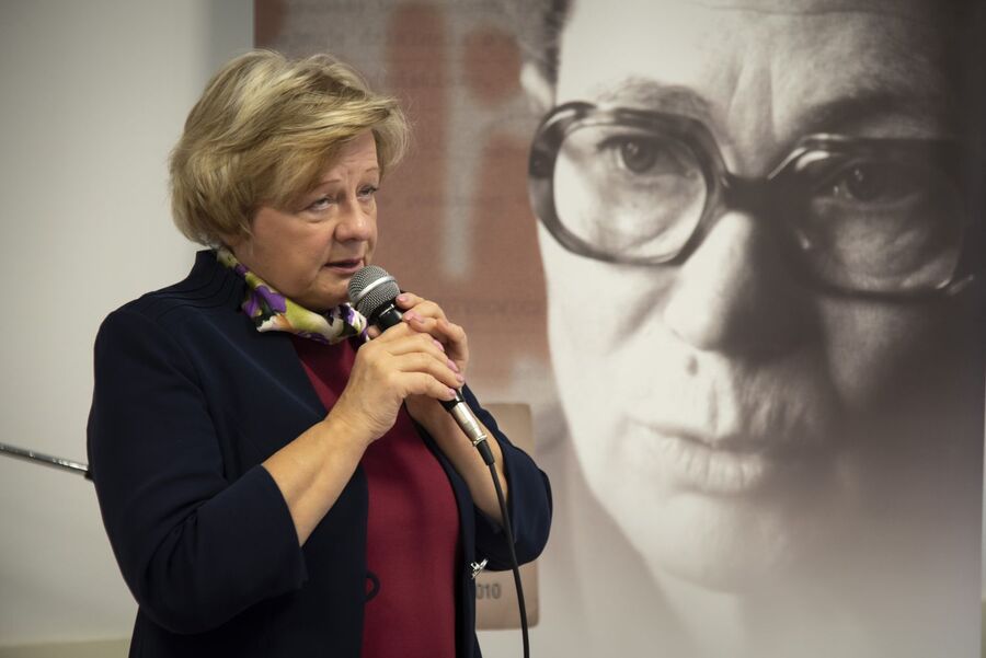 Otwarcie wystawy w Domu Polskim w Budapeszcie. Fot. Agnieszka Masłowska (IPN)