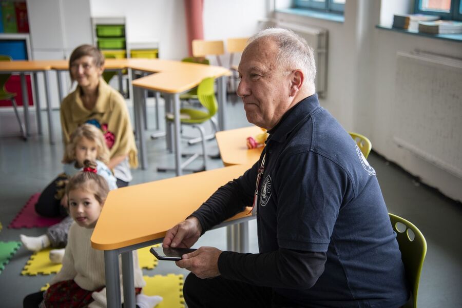 Pracownicy krakowskiego oddziału IPN przygotowali zajęcia edukacyjne. Fot. Agnieszka Masłowska (IPN)