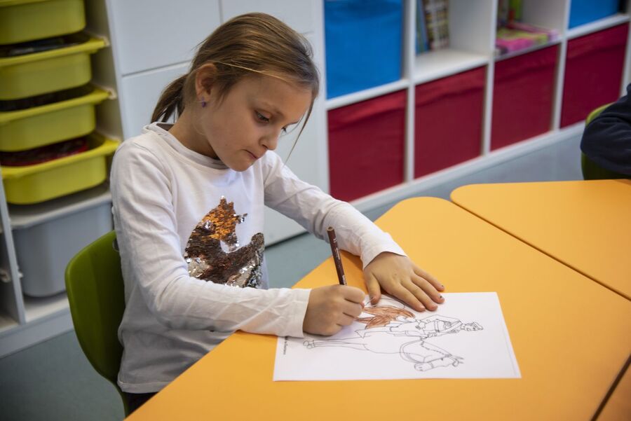 Pracownicy krakowskiego oddziału IPN przygotowali zajęcia edukacyjne. Fot. Agnieszka Masłowska (IPN)