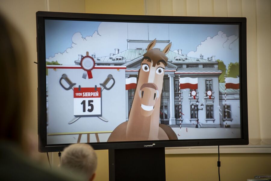 Pracownicy krakowskiego oddziału IPN przygotowali zajęcia edukacyjne. Fot. Agnieszka Masłowska (IPN)