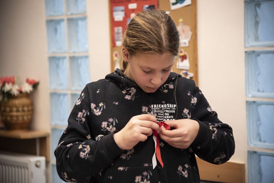 Pracownicy krakowskiego oddziału IPN przygotowali zajęcia edukacyjne. Fot. Agnieszka Masłowska (IPN)