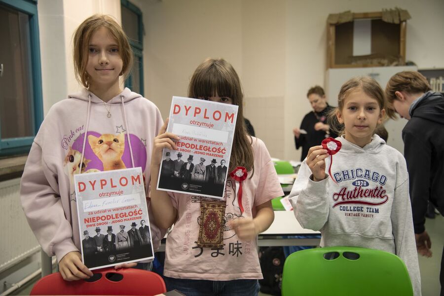 Pracownicy krakowskiego oddziału IPN przygotowali zajęcia edukacyjne. Fot. Agnieszka Masłowska (IPN)