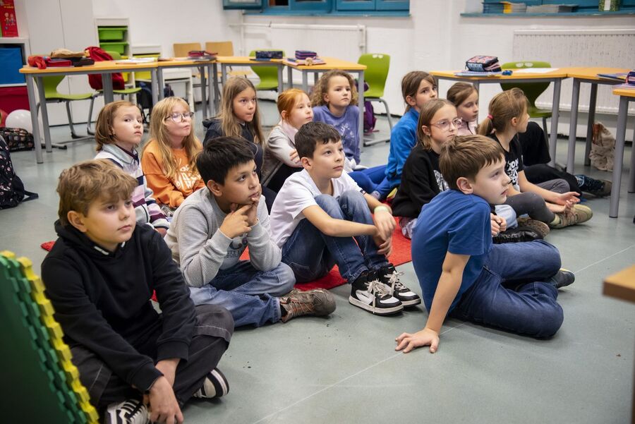 Pracownicy krakowskiego oddziału IPN przygotowali zajęcia edukacyjne. Fot. Agnieszka Masłowska (IPN)