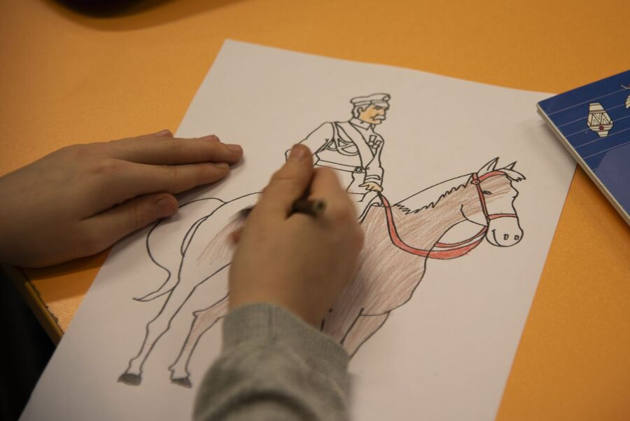 Pracownicy krakowskiego oddziału IPN przygotowali zajęcia edukacyjne. Fot. Agnieszka Masłowska (IPN)