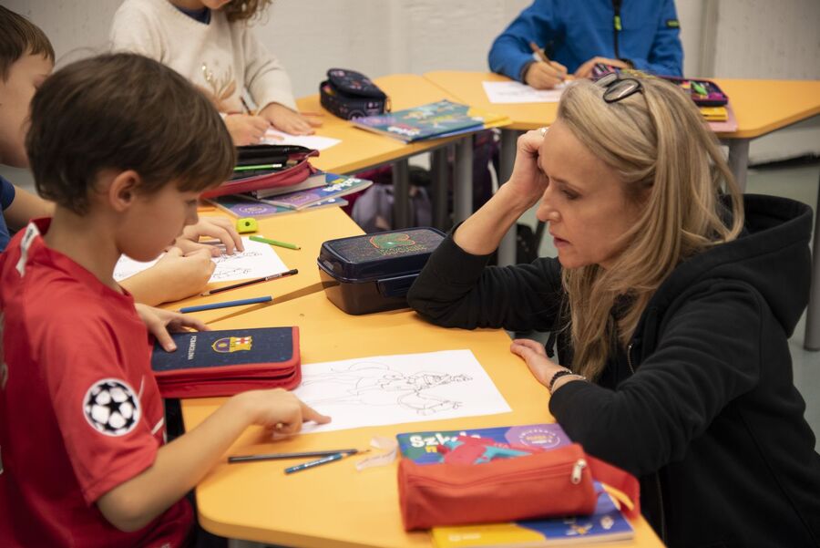 Pracownicy krakowskiego oddziału IPN przygotowali zajęcia edukacyjne. Fot. Agnieszka Masłowska (IPN)