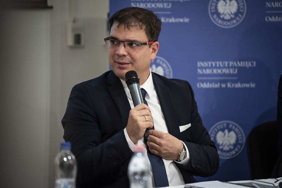 Dyskusja panelowa o Solidarności w NEB-ie. Fot. Agnieszka Masłowska (IPN)