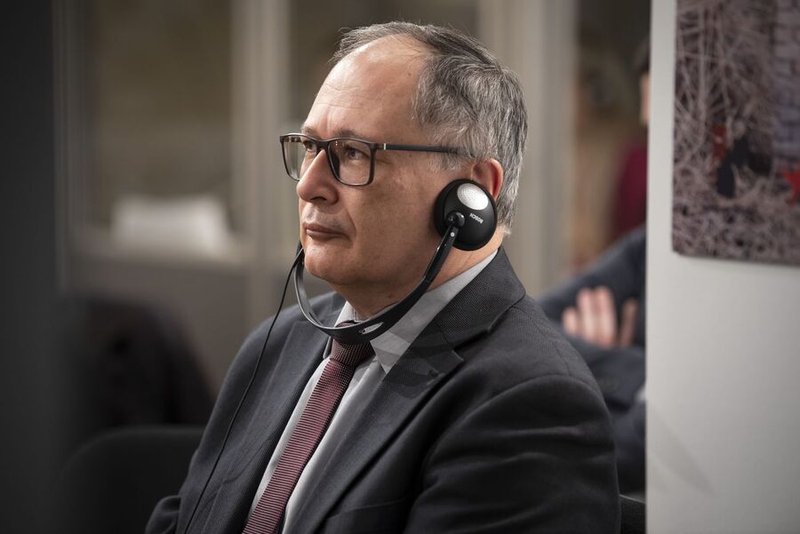 Dyskusja panelowa o Solidarności w NEB-ie. Fot. Agnieszka Masłowska (IPN)