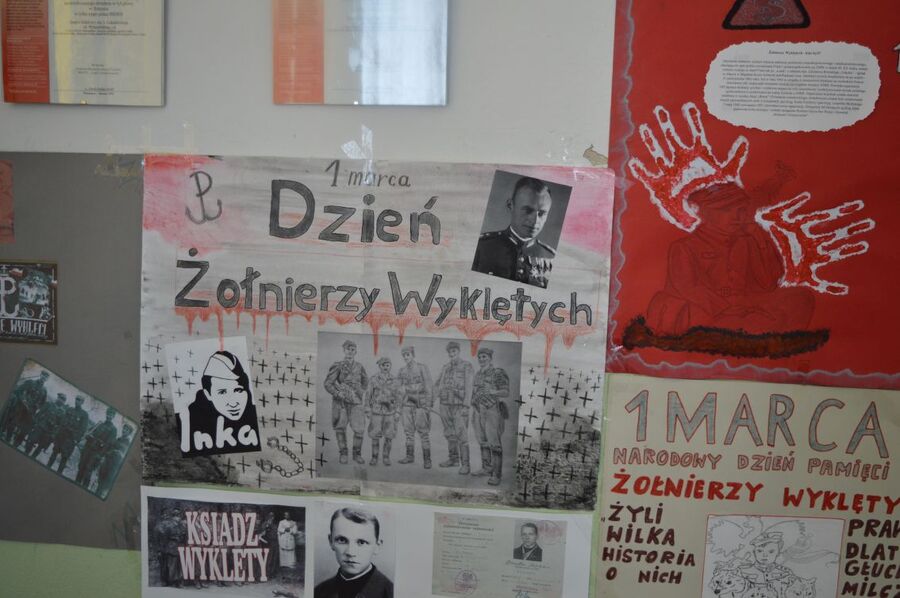 Narodowy Dzień Pamięci Żołnierzy Wyklętych w Zespole Szkół nr 1 w Gorlicach