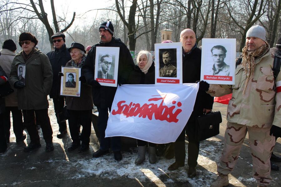 Narodowy Dzień Pamięci Żołnierzy Wyklętych. Uroczystość na pl. Inwalidów w Krakowie