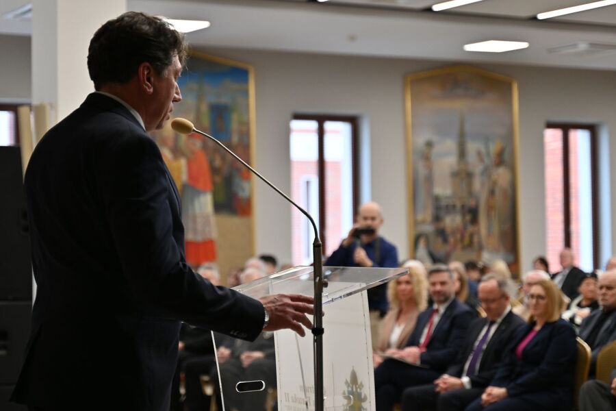 Kraków. Spotkanie z okazji 45. rocznicy rejestracji „Solidarności”. Fot. Żaneta Wierzgacz i Janusz Ślęzak (IPN)