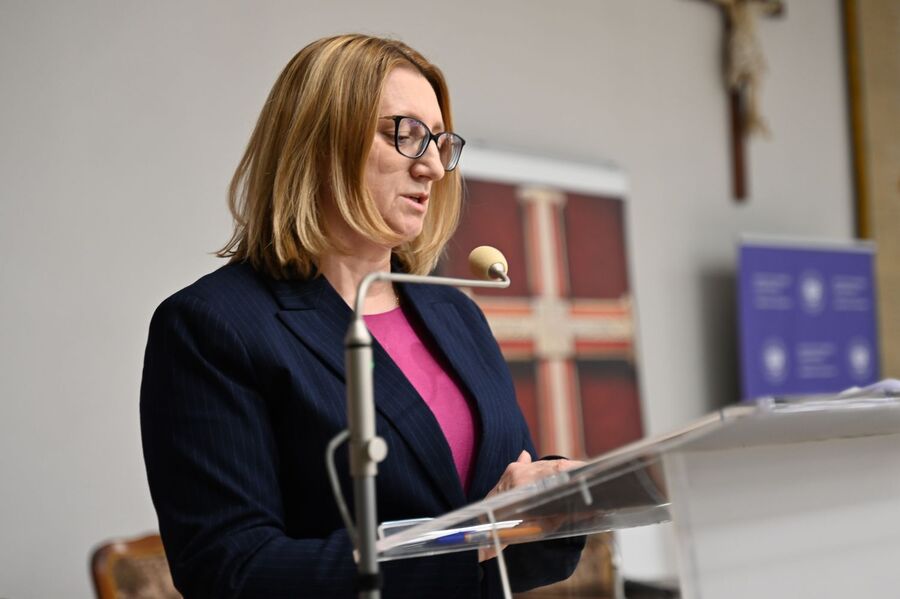 Kraków. Spotkanie z okazji 45. rocznicy rejestracji „Solidarności”. Fot. Żaneta Wierzgacz i Janusz Ślęzak (IPN)