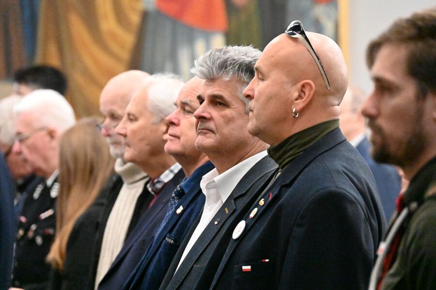 Kraków. Spotkanie z okazji 45. rocznicy rejestracji „Solidarności”. Fot. Żaneta Wierzgacz i Janusz Ślęzak (IPN)