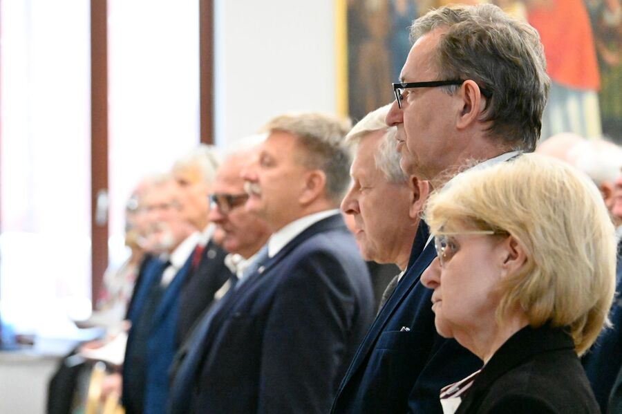 Kraków. Spotkanie z okazji 45. rocznicy rejestracji „Solidarności”. Fot. Żaneta Wierzgacz i Janusz Ślęzak (IPN)