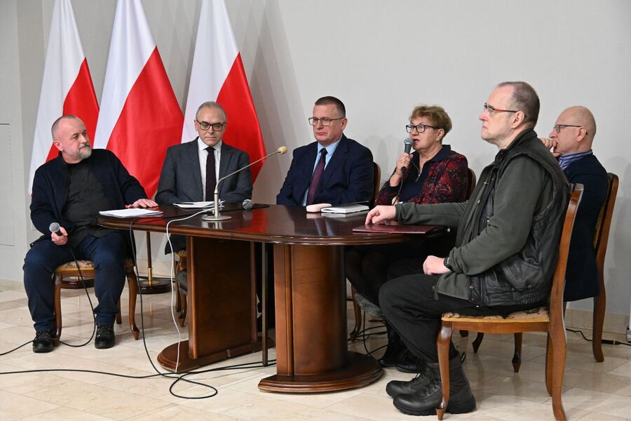 Kraków. Spotkanie z okazji 45. rocznicy rejestracji „Solidarności”. Fot. Żaneta Wierzgacz i Janusz Ślęzak (IPN)
