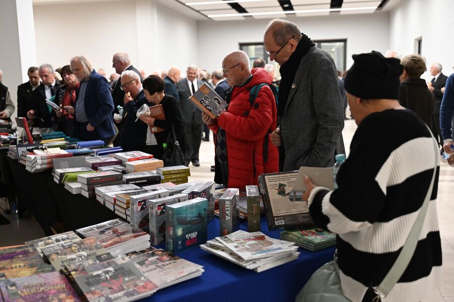 Kraków. Spotkanie z okazji 45. rocznicy rejestracji „Solidarności”. Fot. Żaneta Wierzgacz i Janusz Ślęzak (IPN)