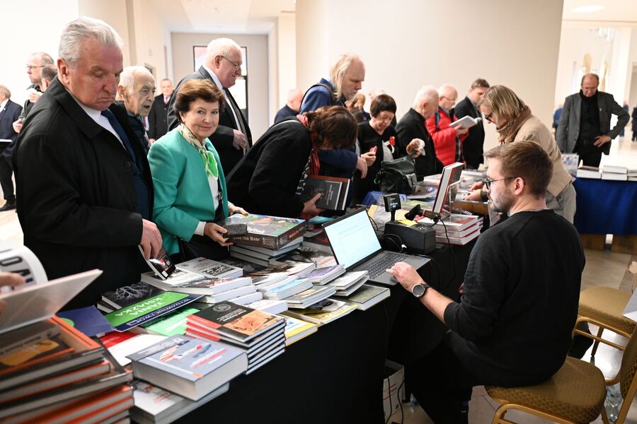 Kraków. Spotkanie z okazji 45. rocznicy rejestracji „Solidarności”. Fot. Żaneta Wierzgacz i Janusz Ślęzak (IPN)