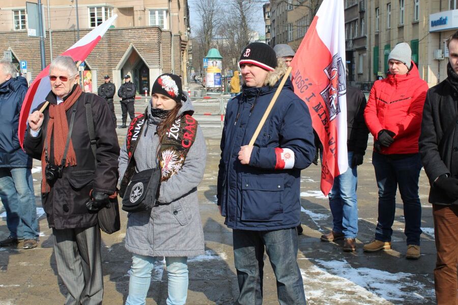 Narodowy Dzień Pamięci Żołnierzy Wyklętych. Uroczystość na pl. Inwalidów w Krakowie