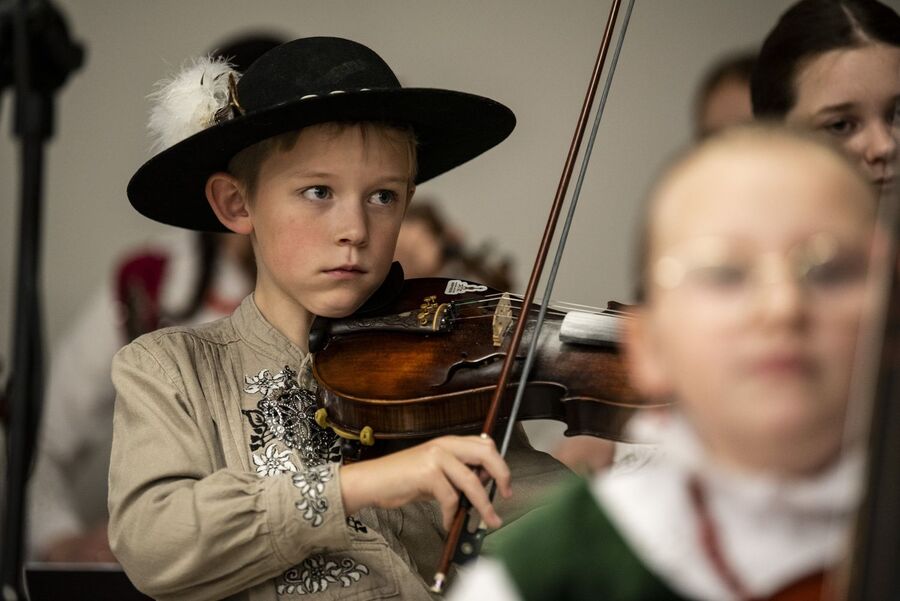 W Krakowie odbyło się uroczyste spotkanie z okazji 45. rocznicy rejestracji „Solidarności”. Fot. Agnieszka Masłowska (IPN)