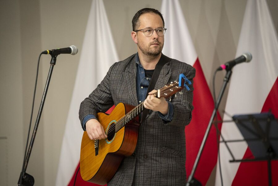 W Krakowie odbyło się uroczyste spotkanie z okazji 45. rocznicy rejestracji „Solidarności”. Fot. Agnieszka Masłowska (IPN)