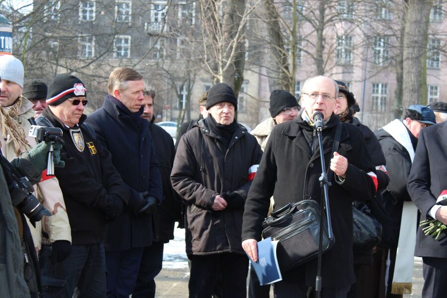 Narodowy Dzień Pamięci Żołnierzy Wyklętych. Uroczystość na pl. Inwalidów w Krakowie