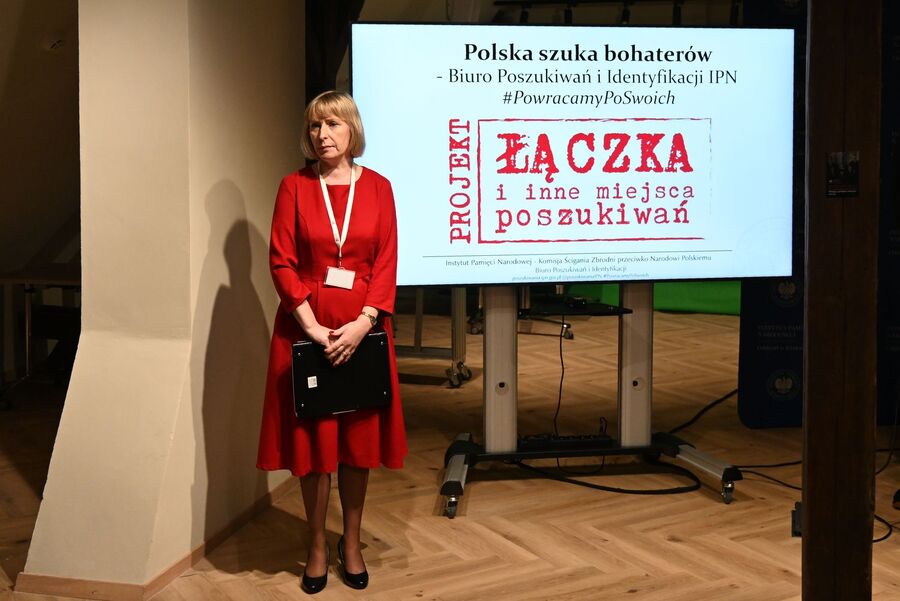 Projekt „Łączka i inne miejsca poszukiwań”. Zajęcia w siedzibie krakowskiego IPN. Fot. Janusz Ślęzak (IPN)