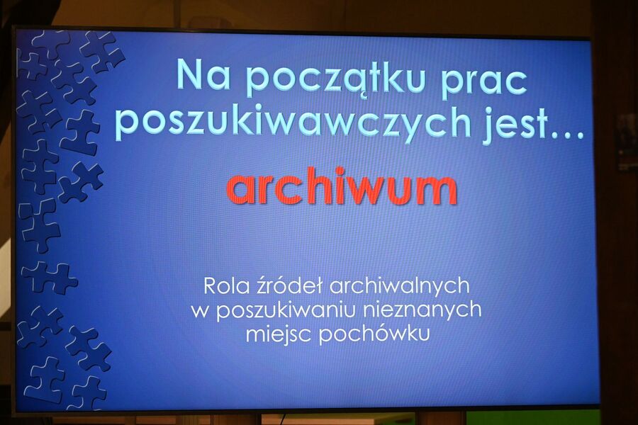 Projekt „Łączka i inne miejsca poszukiwań”. Zajęcia w siedzibie krakowskiego IPN. Fot. Janusz Ślęzak (IPN)