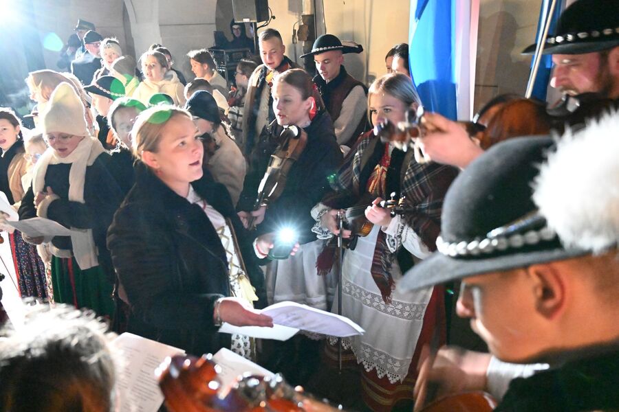 Kraków. Uroczystości w 44. rocznicę wprowadzenia stanu wojennego. Fot. Janusz Ślęzak (IPN)