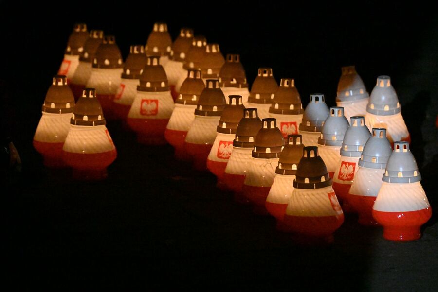 Kraków. Uroczystości w 44. rocznicę wprowadzenia stanu wojennego. Fot. Janusz Ślęzak (IPN)