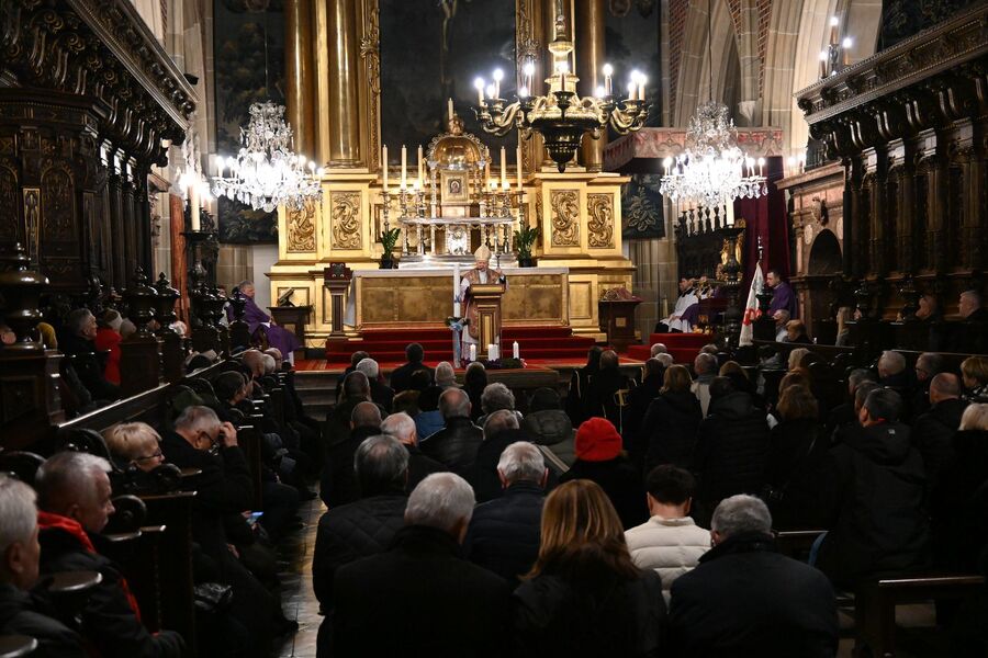 Kraków. Uroczystości w 44. rocznicę wprowadzenia stanu wojennego. Fot. Janusz Ślęzak (IPN)
