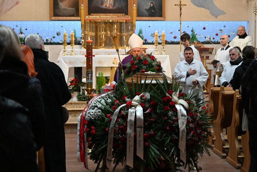 Uroczystości pogrzebowe Krzysztofa Owczarka w Zakopanem. Fot. Janusz Ślęzak (IPN)