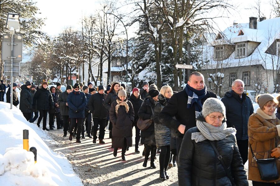 Uroczystości pogrzebowe Krzysztofa Owczarka w Zakopanem. Fot. Janusz Ślęzak (IPN)