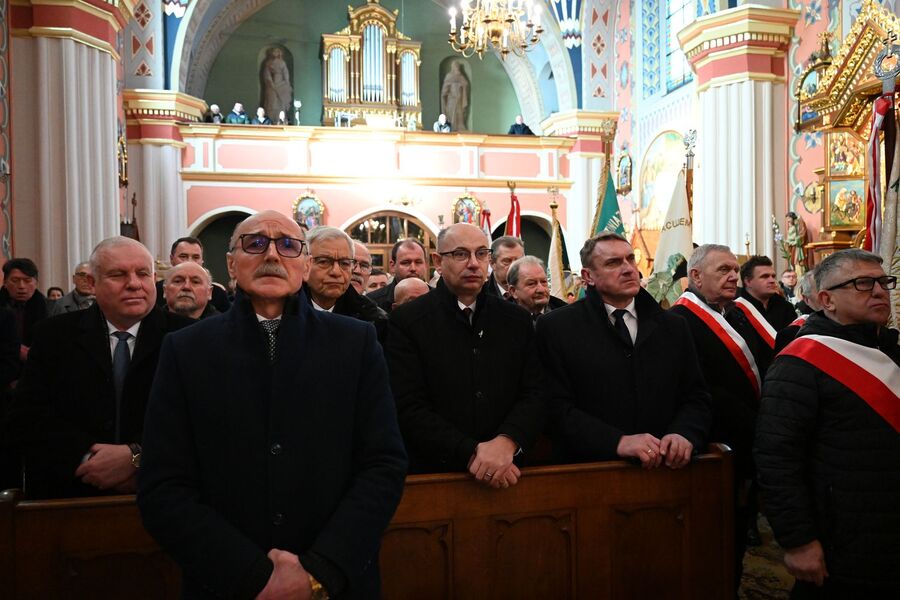 Rolnicza „Solidarność” uczciła w Wierzchosławicach 152. rocznicę urodzin Wincentego Witosa. Fot. Janusz Ślęzak (IPN)