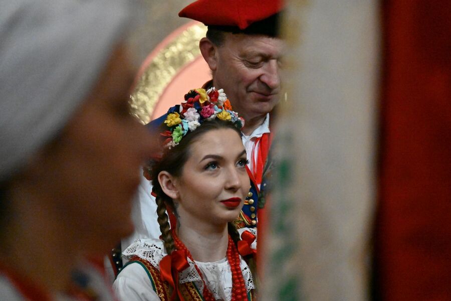 Rolnicza „Solidarność” uczciła w Wierzchosławicach 152. rocznicę urodzin Wincentego Witosa. Fot. Janusz Ślęzak (IPN)