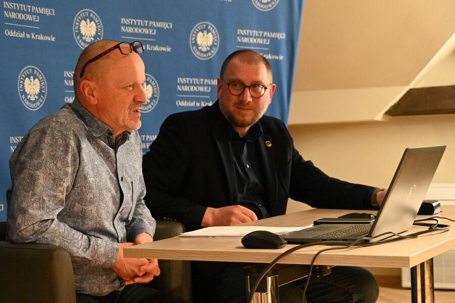 Archiwalna środa w siedzibie krakowskiego oddziału IPN. Fot. Janusz Ślęzak (IPN)