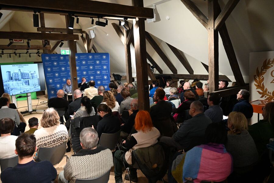 Archiwalna środa w siedzibie krakowskiego oddziału IPN. Fot. Janusz Ślęzak (IPN)