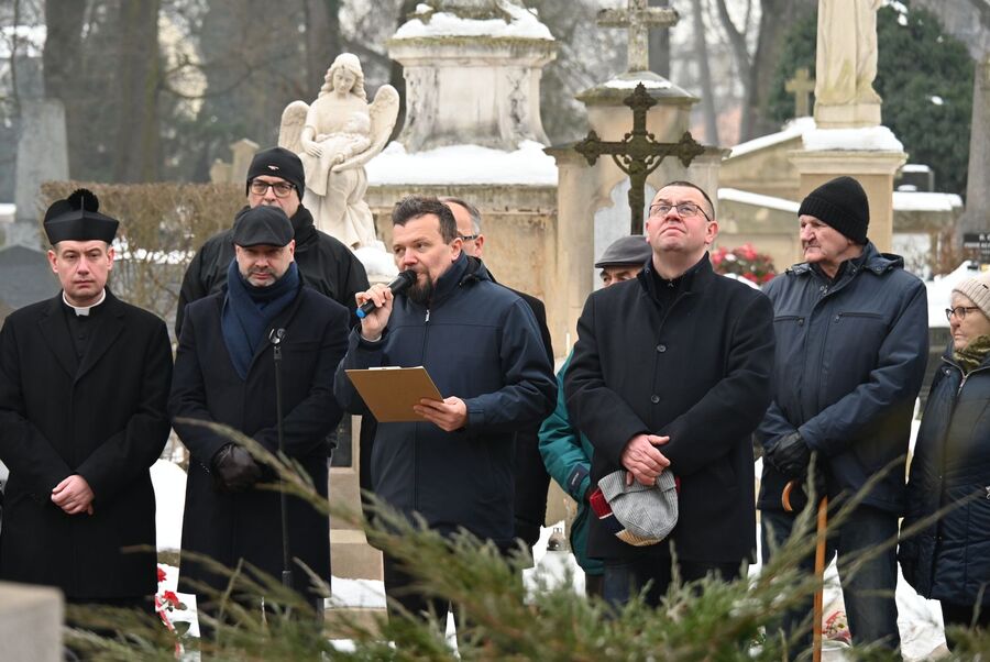 163. rocznica wybuchu powstania styczniowego. Uroczystość w Krakowie. Fot. Janusz Ślęzak (IPN)